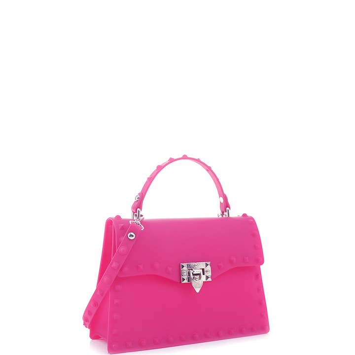 CC Wholesale Clothing - Wholesale Crossbody bag – Women's - Smooth Jelly Stud Buckle Crossbody Bag6