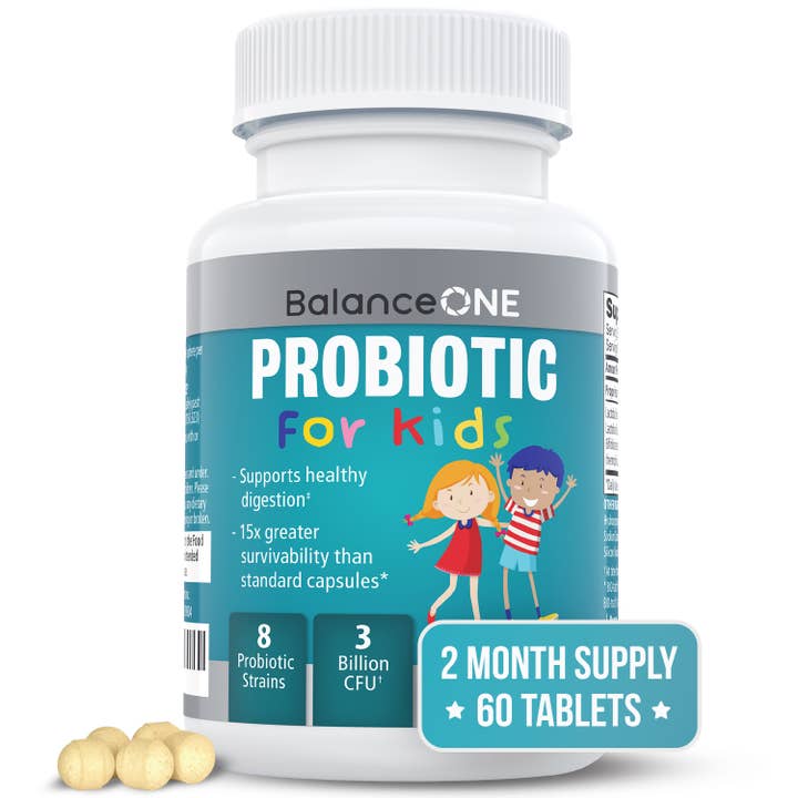 Balance One Supplements - Wholesale Oral Supplement/Vitamin - Kids Probiotic – Gentle Support with Time-Release Delivery