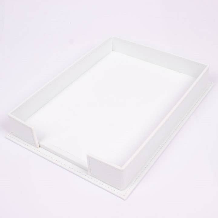 MOOG LLC - Venta al por mayor Juegos de escritorio - Juego de escritorio de piel MOOG Vega, organizador de escritorio de oficina, 13 piezas6