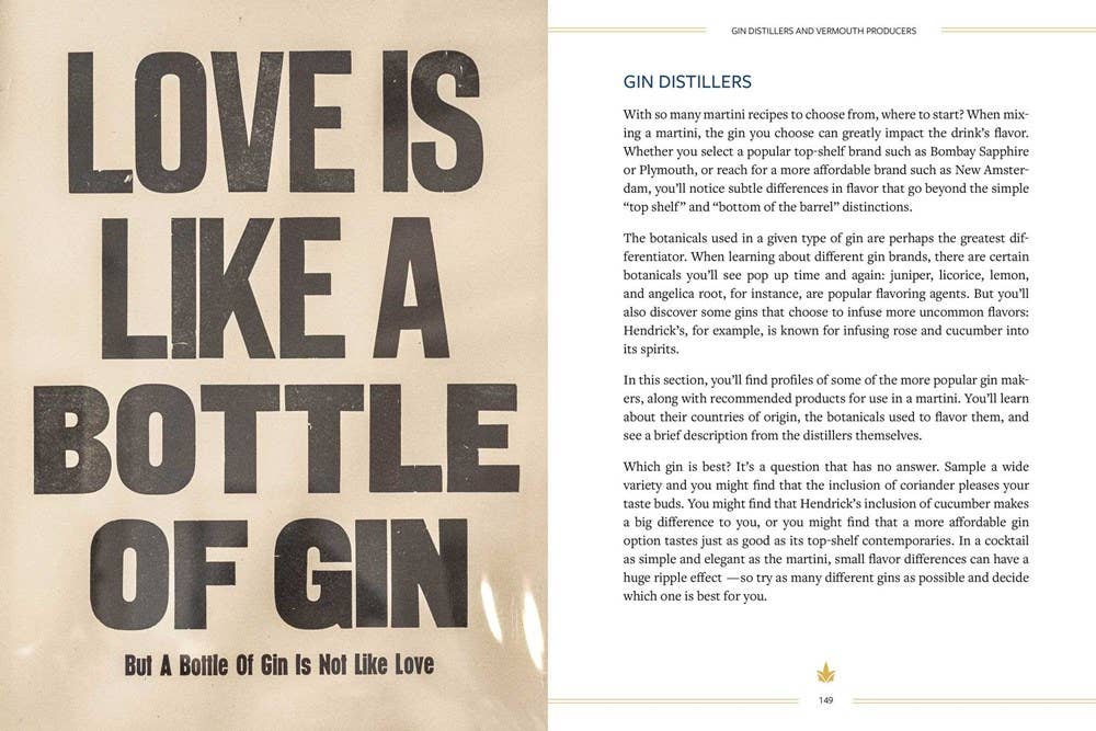 HarperCollins Focus - Wholesale Mixology & Beverage - The Martini Field Guide14