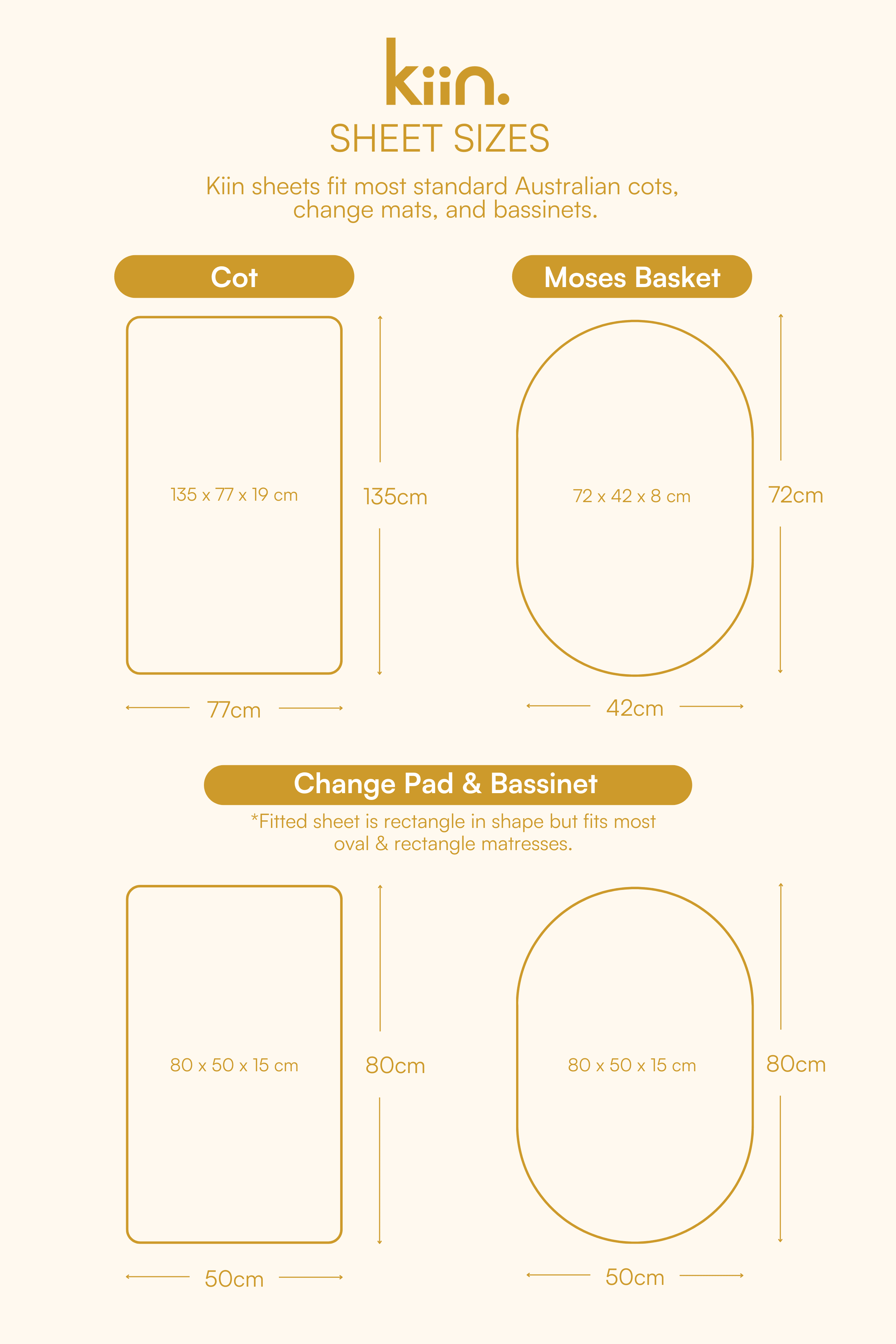 Kiin Baby - Wholesale Cot/Crib Sheets - Organic Cot Sheet15