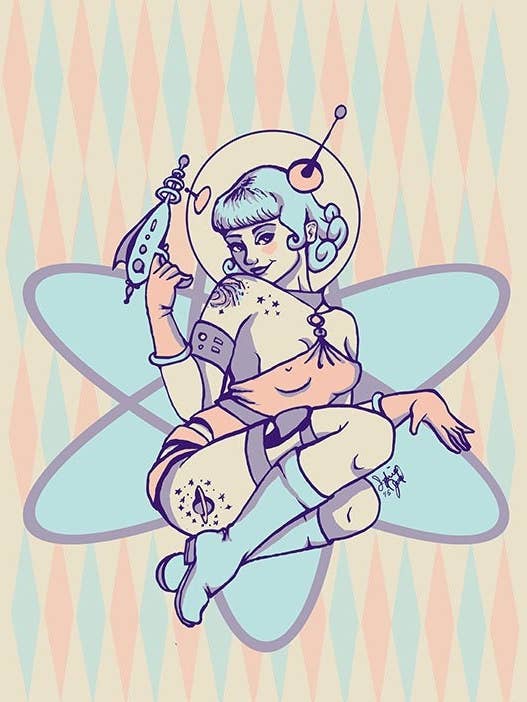 Impresiones Spacebabe para venta al por mayor de Sophie Jewel Art