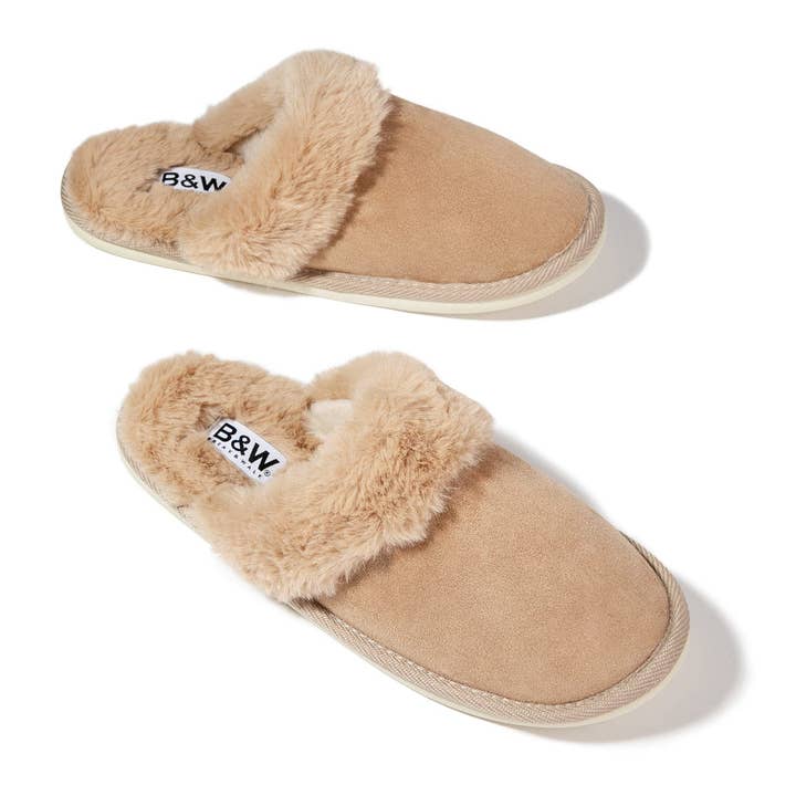 Beige Home Slipper for wholesale by Break&Walk