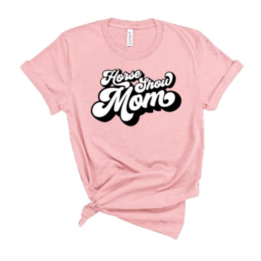 T-shirt Horse Show Mom pour la vente par Bow-Dacious Designs