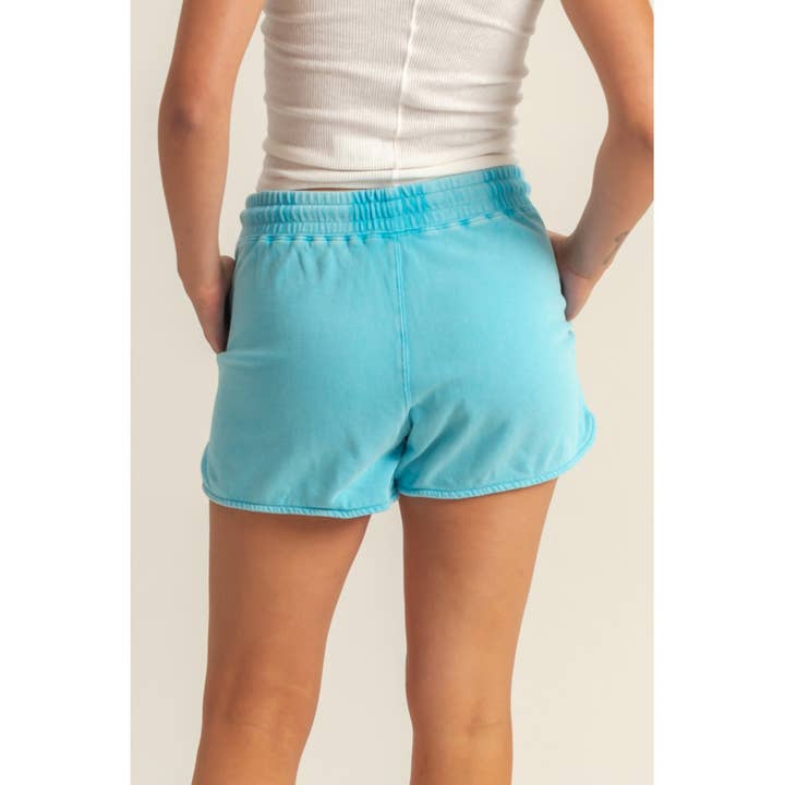 HYFVE - Wholesale Shorts - Women's - DZ25A690-Drawstring Waist Casual Dolphin Shorts