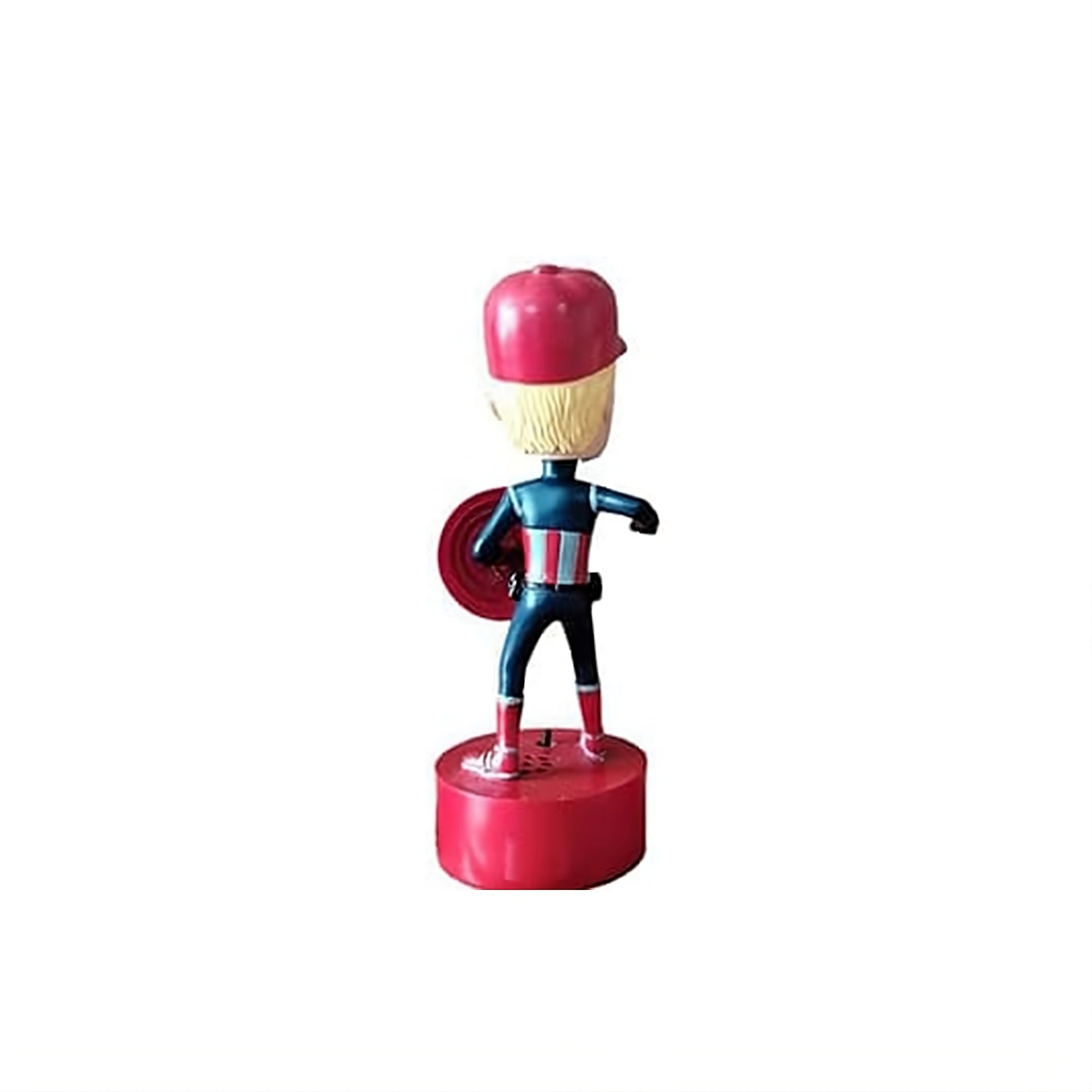 Lemonsoda - Wholesale Decorative Figurine - Donald Trump Captain America Shield Bobblehead 3