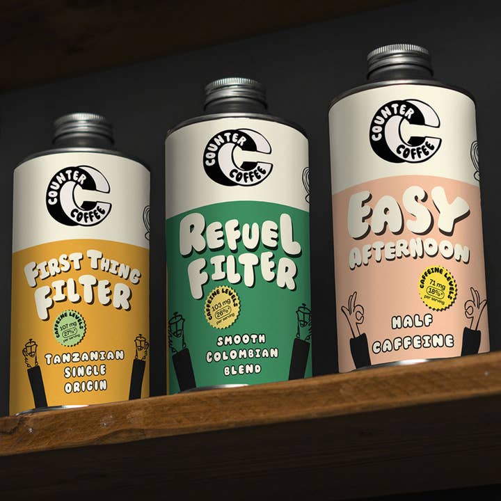 Counter Coffee – wholesale Coffee beans – All Day Filter Collection Tins3