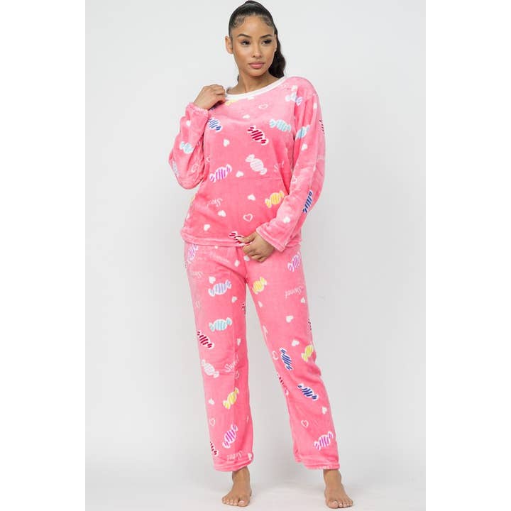 Pijama Pants Set With Long Sleeve Top and other Purchase Wholesale pijamas algodon. Free Returns & Net 60 Terms on Faire trending on Faire.