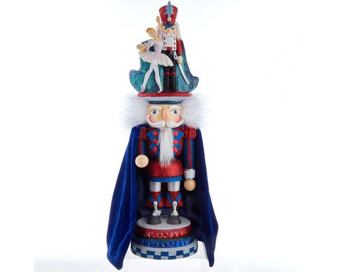 Kurt S. Adler, Inc. - Vente Casse-noisette de Noël - Ballerine Hollywood Nutcrackers™ de 18 po avec casse-noisette Prince