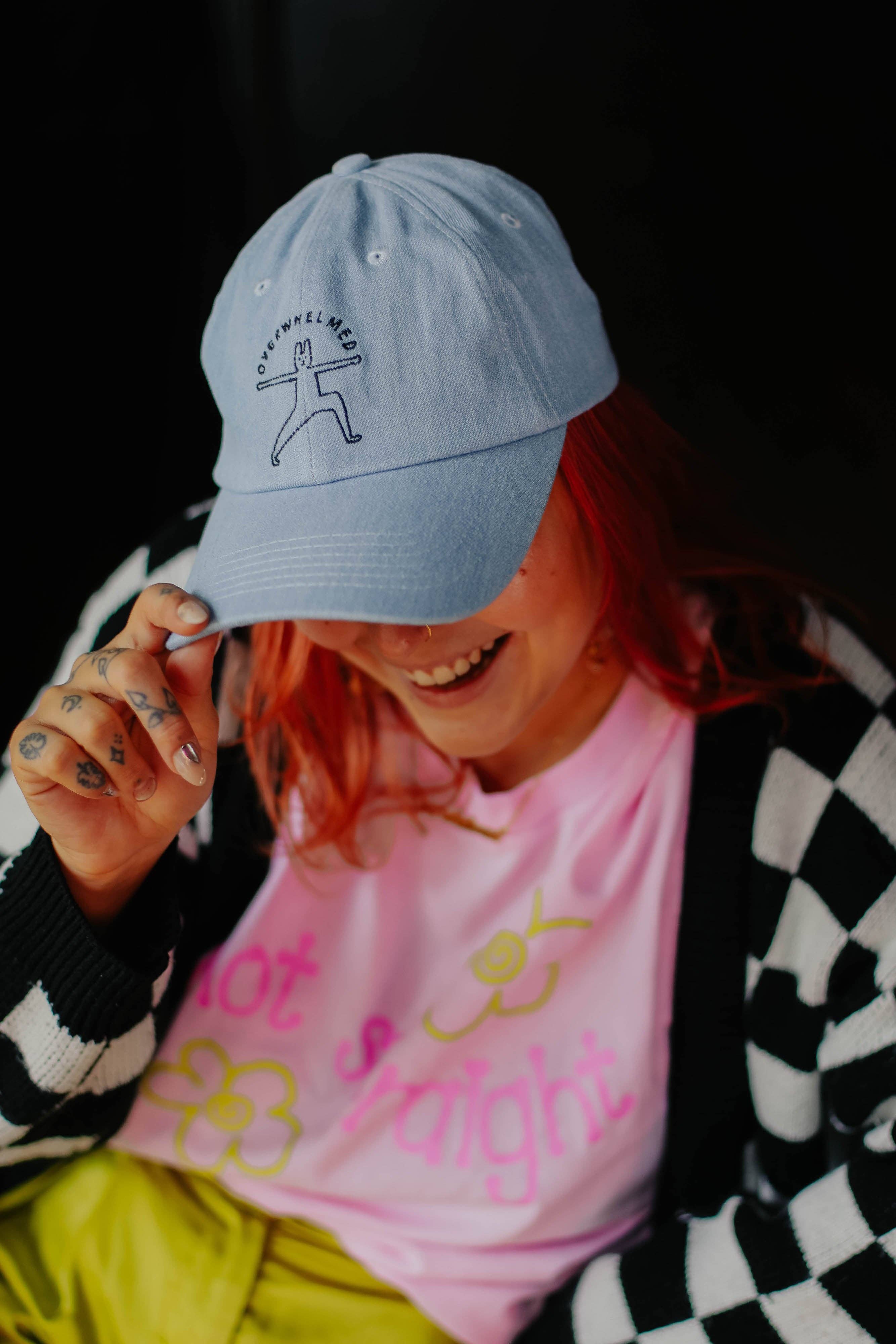 The Peach Fuzz - Wholesale Baseball Cap - Unisex - Overwhelmed Baseball Hat3