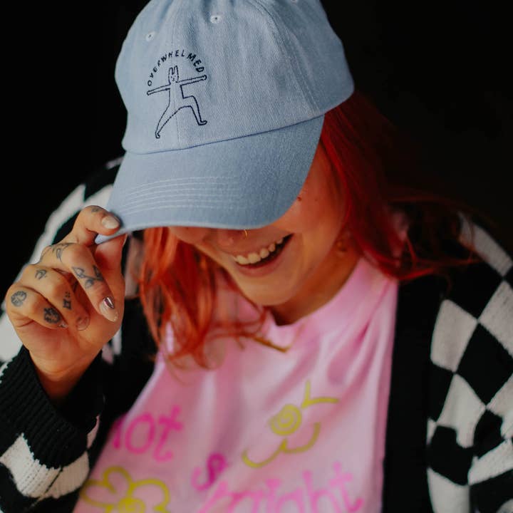 The Peach Fuzz - Wholesale Baseball Cap - Unisex - Overwhelmed Baseball Hat3