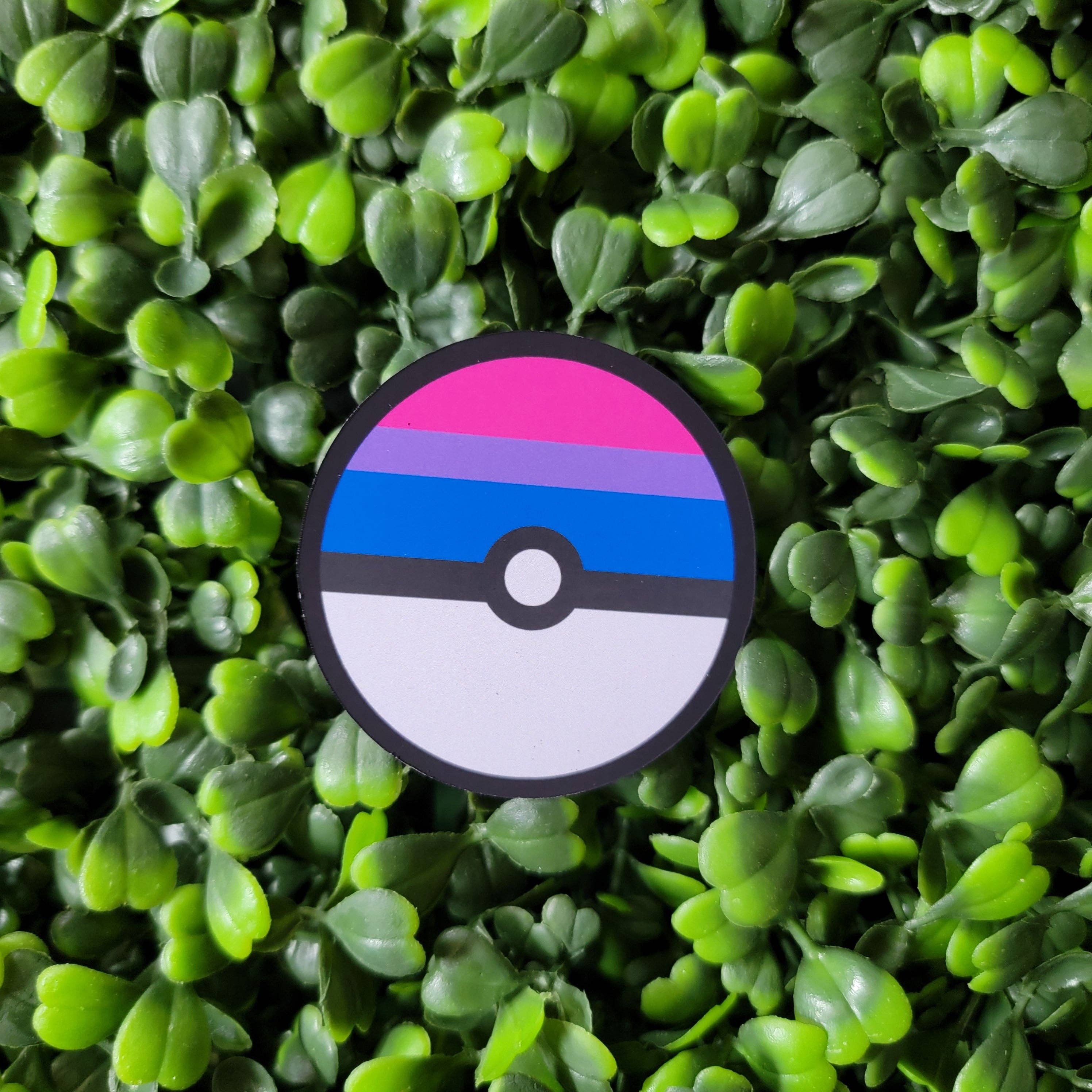 Mizorey Ren - Wholesale Sticker - Pride Pokeball Sticker3