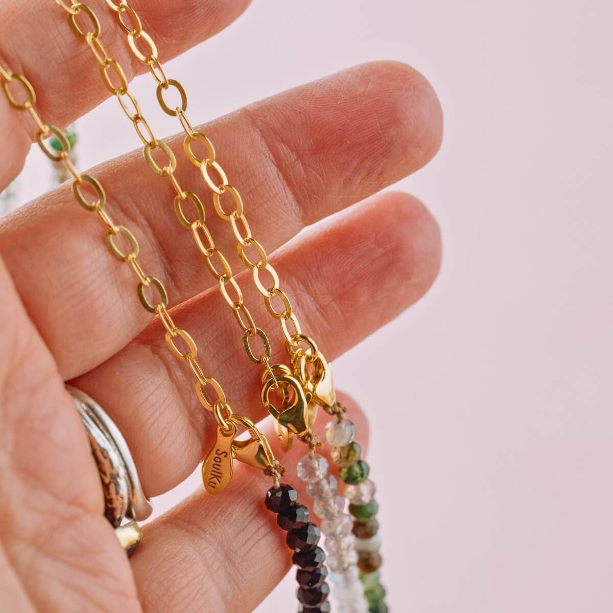 SoulKu – wholesale Pärlband/Pärlhalsband – Labradorit Fullpärlat Resesmycke för Förvandling3