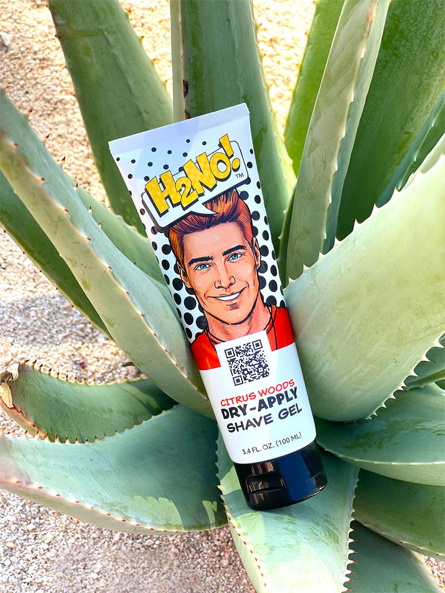 H2NO SHAVE – Engroshandel Barbercreme - Herre – H2NEJ! Barber Citrus Woods Tør-påfør vandløs barberingsgel4