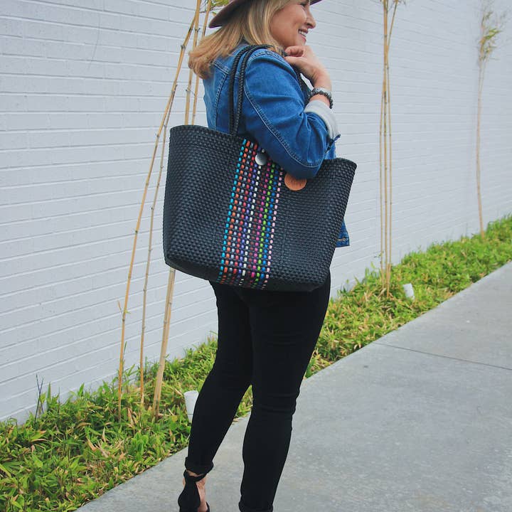 Hilo de Amor LLC - Vente Tote bag – femme - Lot de 8 sacs fourre-tout tissés à la main d'Oaxaca9