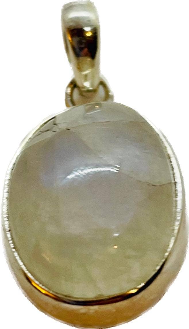 chakra-chic.com - Wholesale Individual Charm/Pendant - Moonstone Pendant 925 Sterling Silver 5.33 grams1