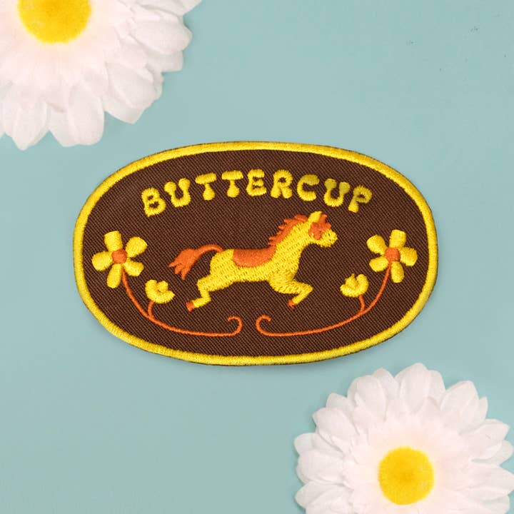 Ello There Outdoors - Wholesale Patch - Patch - Pony Up Buttercup! Peel & Stick