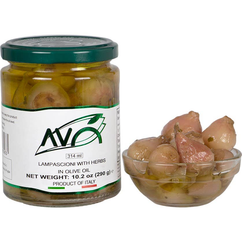 RITROVO - Vente Légumes marinés - Lampascioni (Oignons sauvages) à l'huile d'olive1