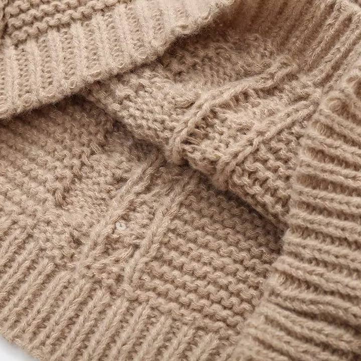 EmberLoom - Wholesale Knit Sweater - Women's - Women's French Style Cable Knit Long Sleeve Pullover sweater3