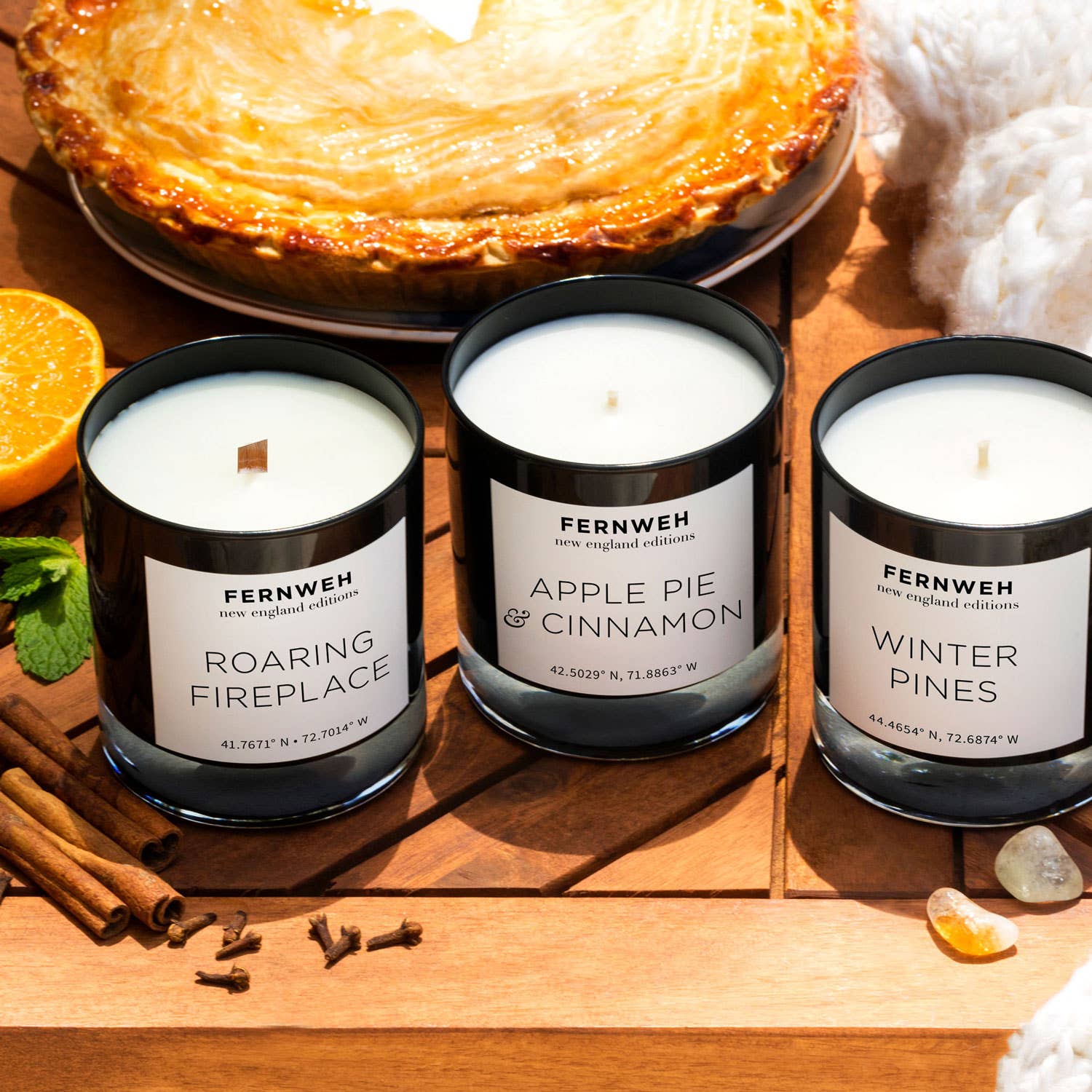 Fernweh Editions - Wholesale Jar/Filled Candle - Winter Pines Candle3