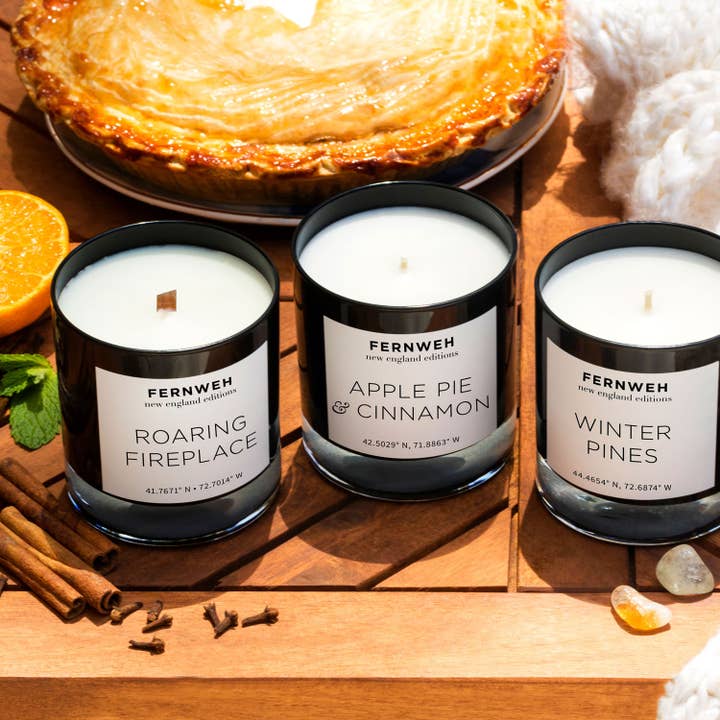 Fernweh Editions - Wholesale Jar/Filled Candle - Winter Pines Candle3