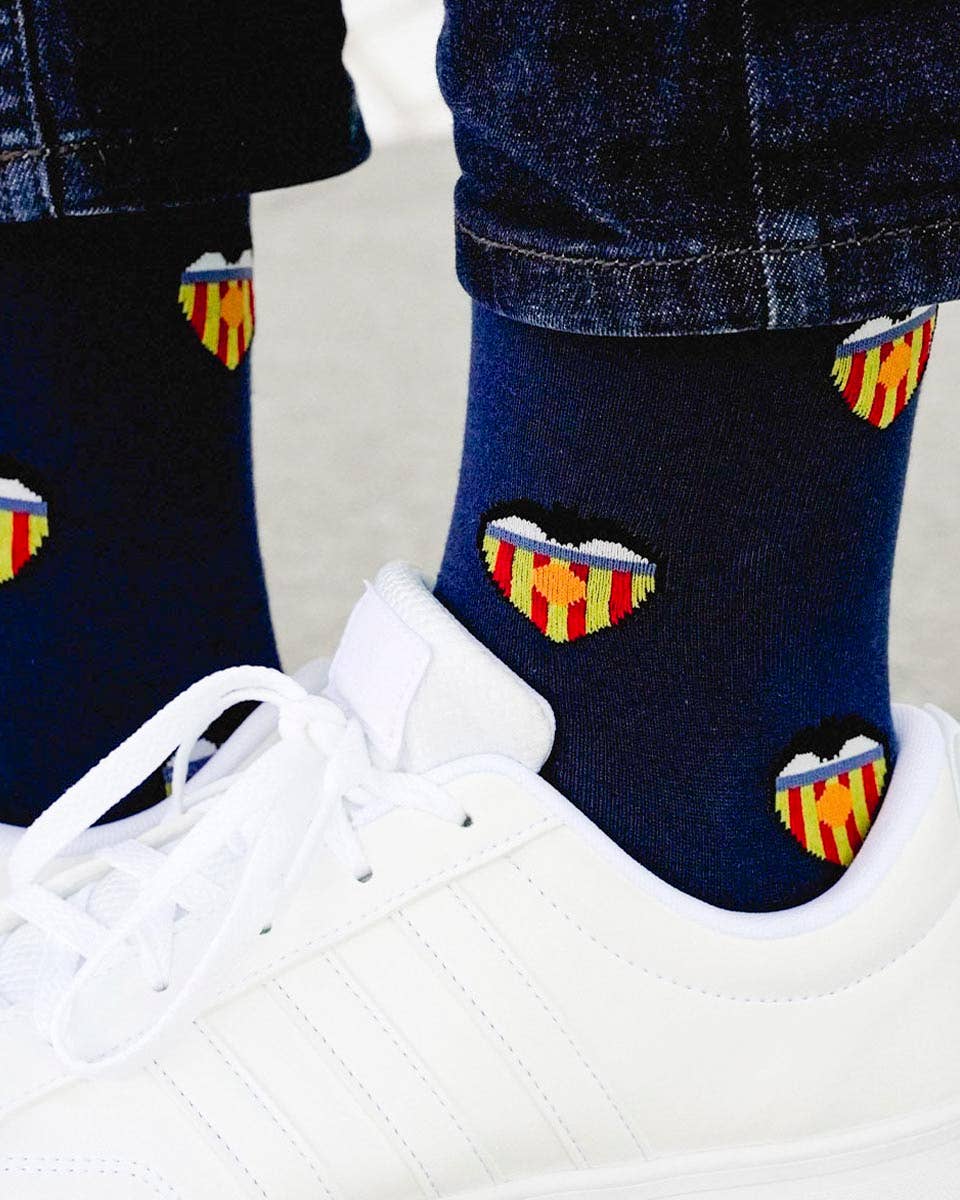 GAMBEA - Wholesale Socks - Unisex - Valencia CF Shield Socks4