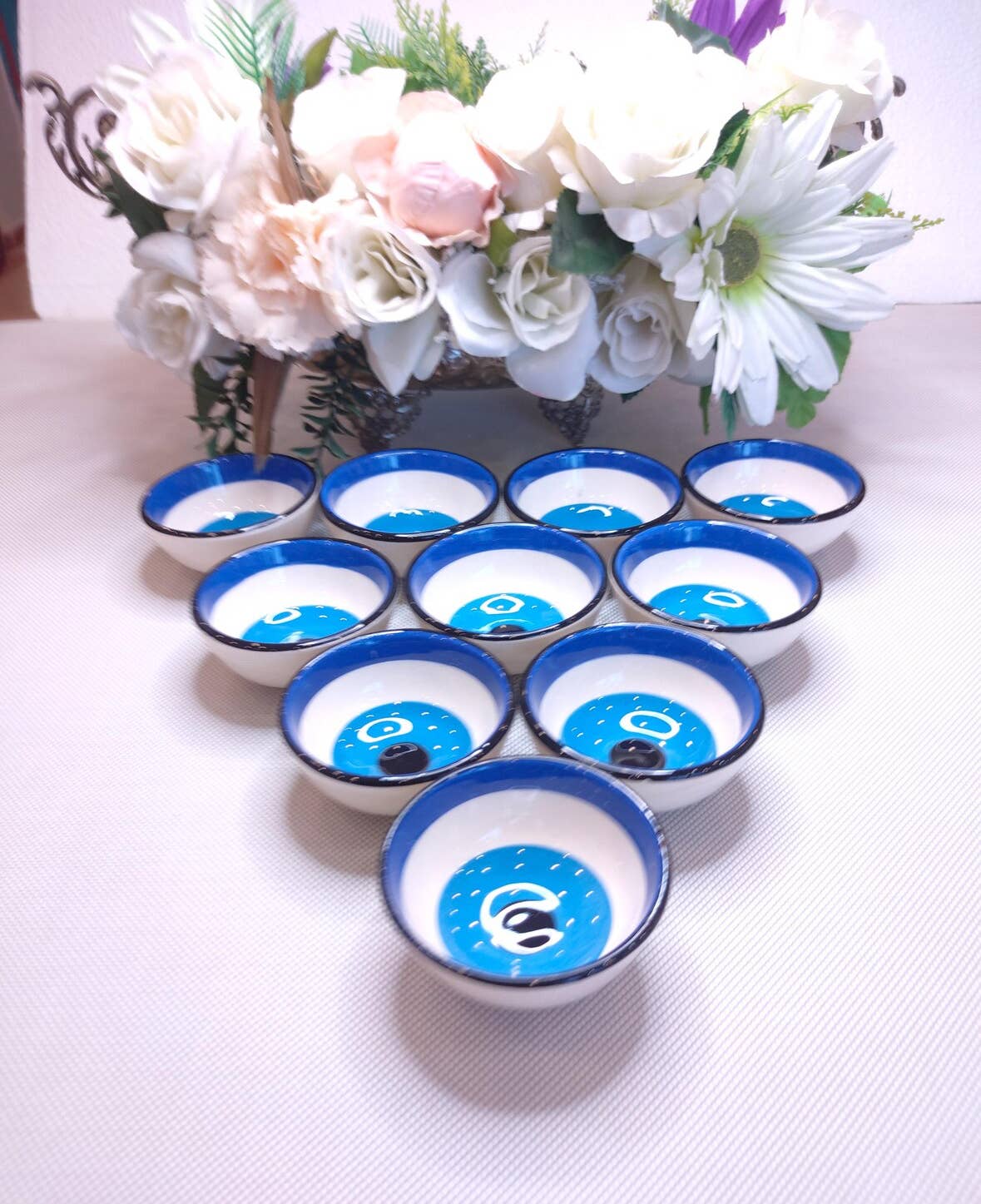 Turkish Wholesale Depot - Wholesale Bowl - Wholesale – Handcrafted Evil Eye Ceramic Bowl