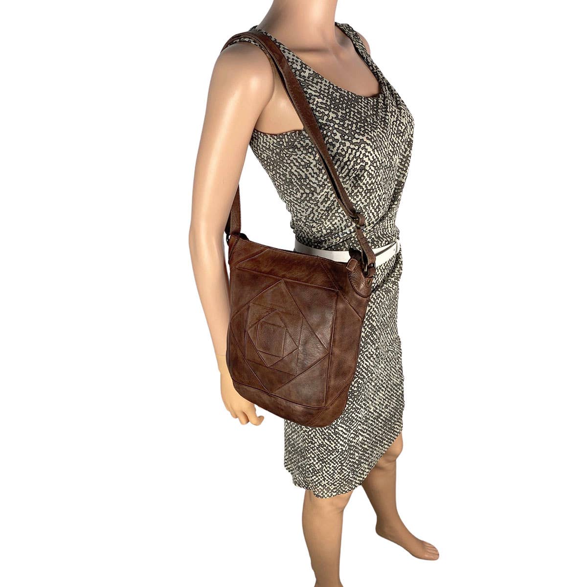 Arrigo - Wholesale Crossbody Bag - Women's - Arrigo Ladies Crossbody Shoulder Washed Leather22