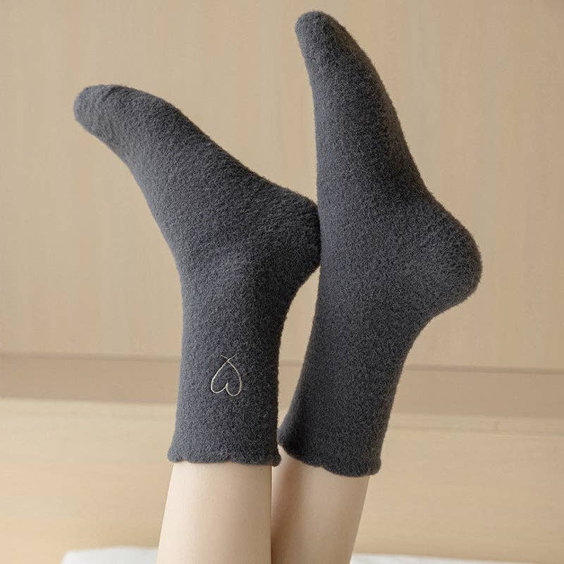 Gohobi （We cover U.S. import duties） - Wholesale Socks - Women's - Gohobi Warm Velvet Heart Socks10