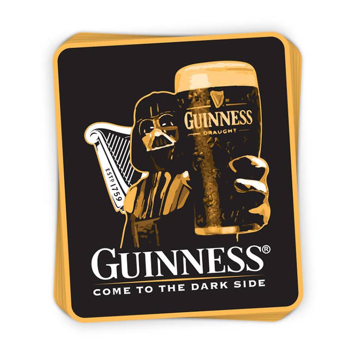 Guinness Darth Vader (Decal) for wholesale by Let's Get This Thread