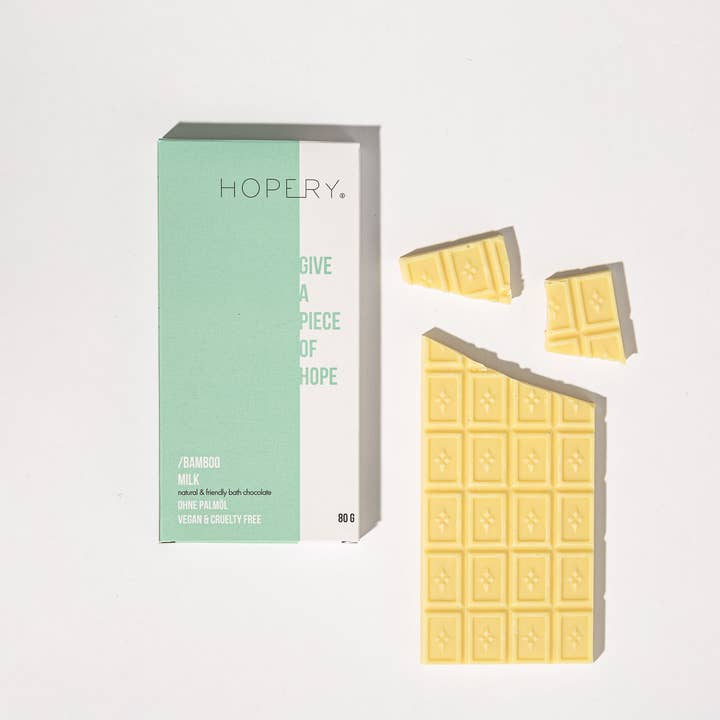 Hopery - Venta al por mayor Crema corporal - /BAMBOO MILK chocolate de baño - 80g -