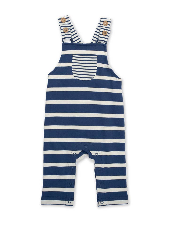 Stripy dungarees for wholesale by Kite Clothing