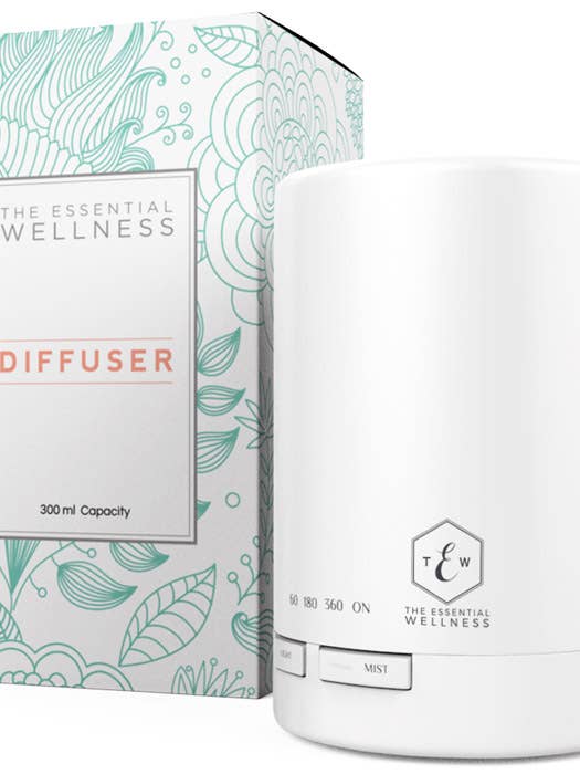 The Essential Wellness 300ml Essential Oil Diffuser-White for wholesale by The Essential Wellness