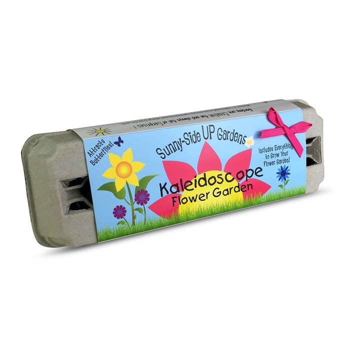 Kaleidoscope Flower Garden Grow Kit for wholesale by Backyard Safari Company