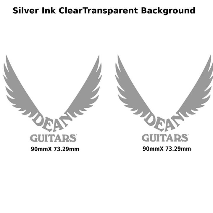 Calcomanía Washburn Dean para guitarra Headstock Logo 330 para venta al por mayor de Luthier decals