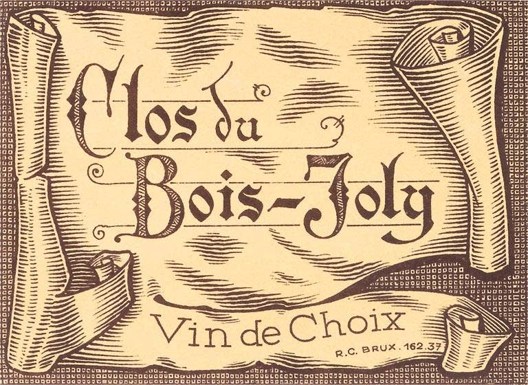 Found Image Press - Wholesale Stationery/Notecard Set - Greeting Card BV-121 Clos du Bois-Joly Scroll0