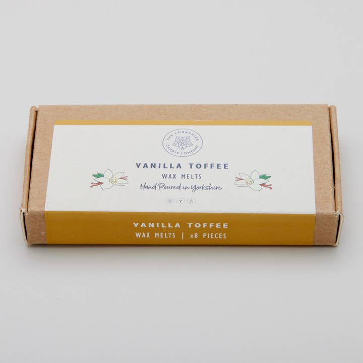 Vanilla Toffee Wax Melt | Scented Candle | Soy Wax for wholesale by The Yorkshire Candle Company Limited