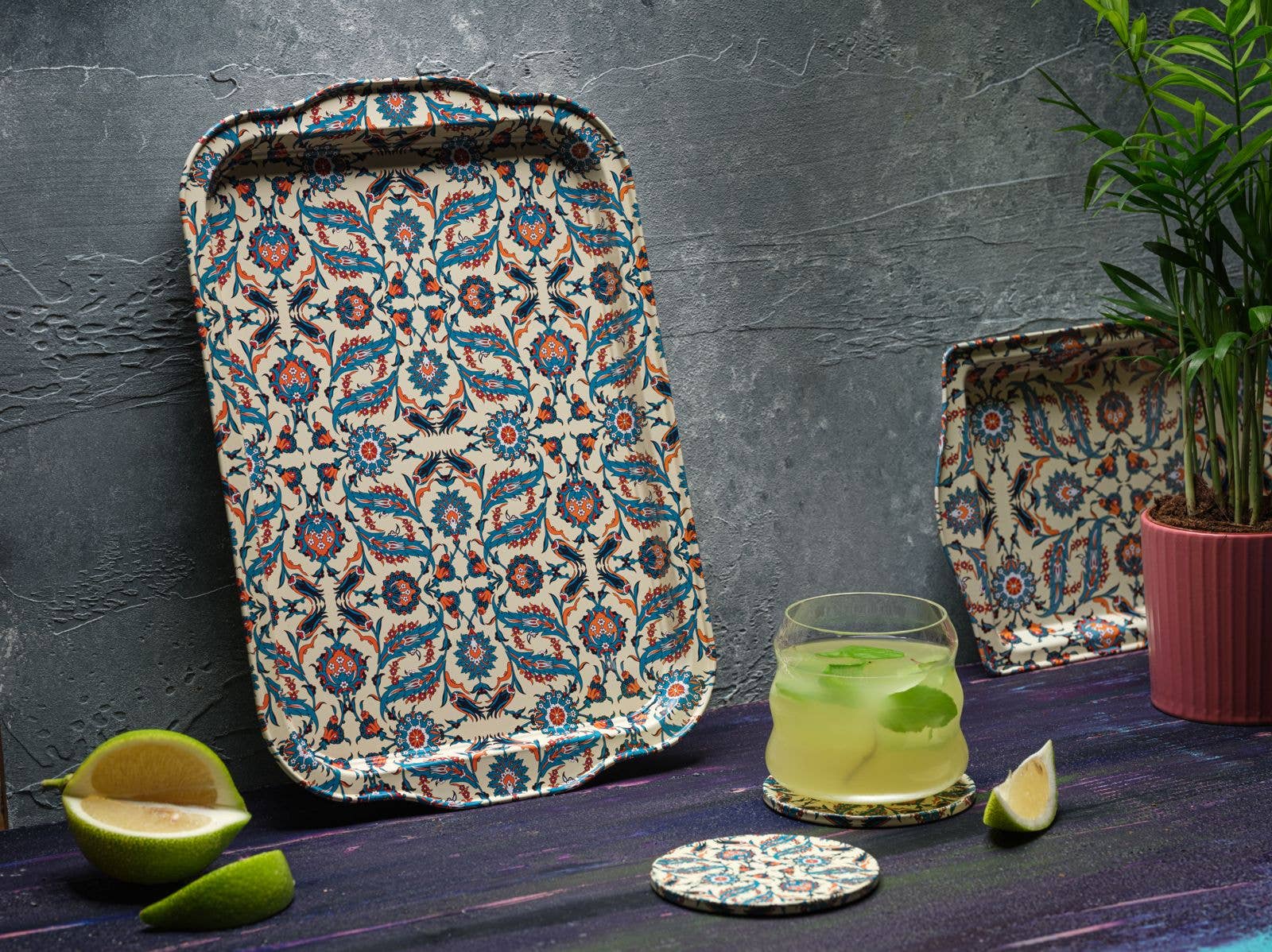 Esthetic Living - Wholesale Serving Tray - Metal Tray - Beste - Large2