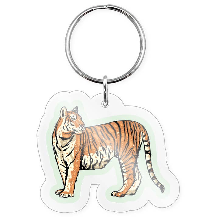 Morris Magnets - Wholesale Keychain – Unisex - Keychain - Lifelike Tiger