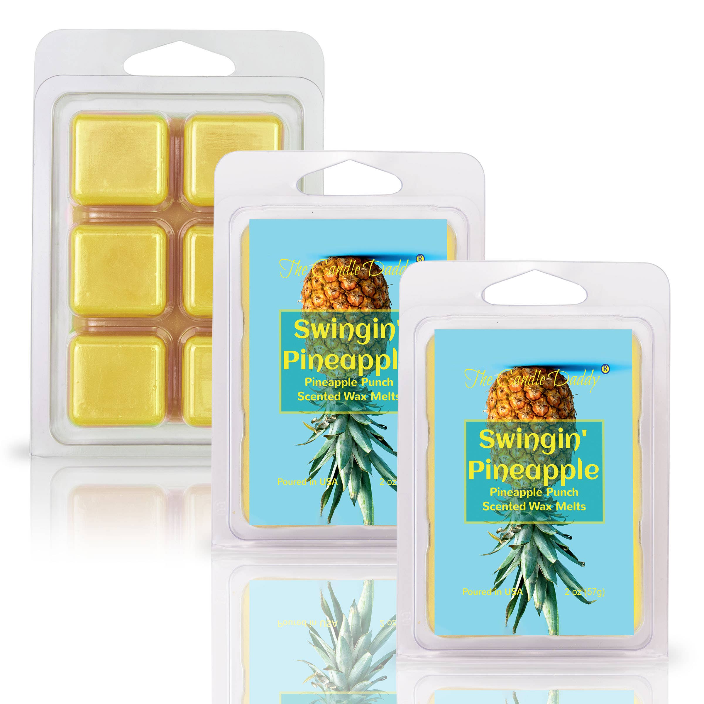The Candle Daddy - Wholesale Wax Melt - Swingin' Pineapple - Pineapple Punch Scented Wax Melt2