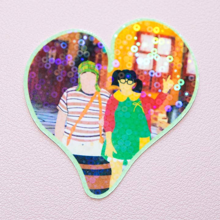 Espyz Studio - Wholesale Sticker - El Chavo Del Ocho Y La Chilindrina Sticker - Mexican Icons0