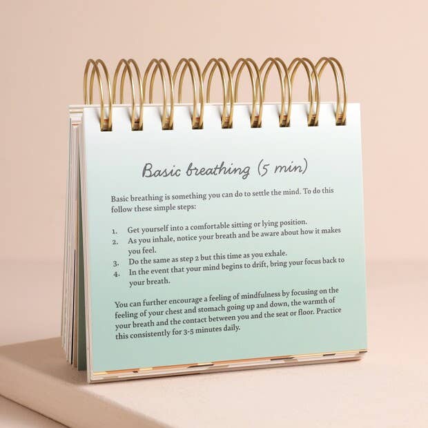 Lisa Angel - Wholesale Notepad - Daily Mindfulness Flip Chart2