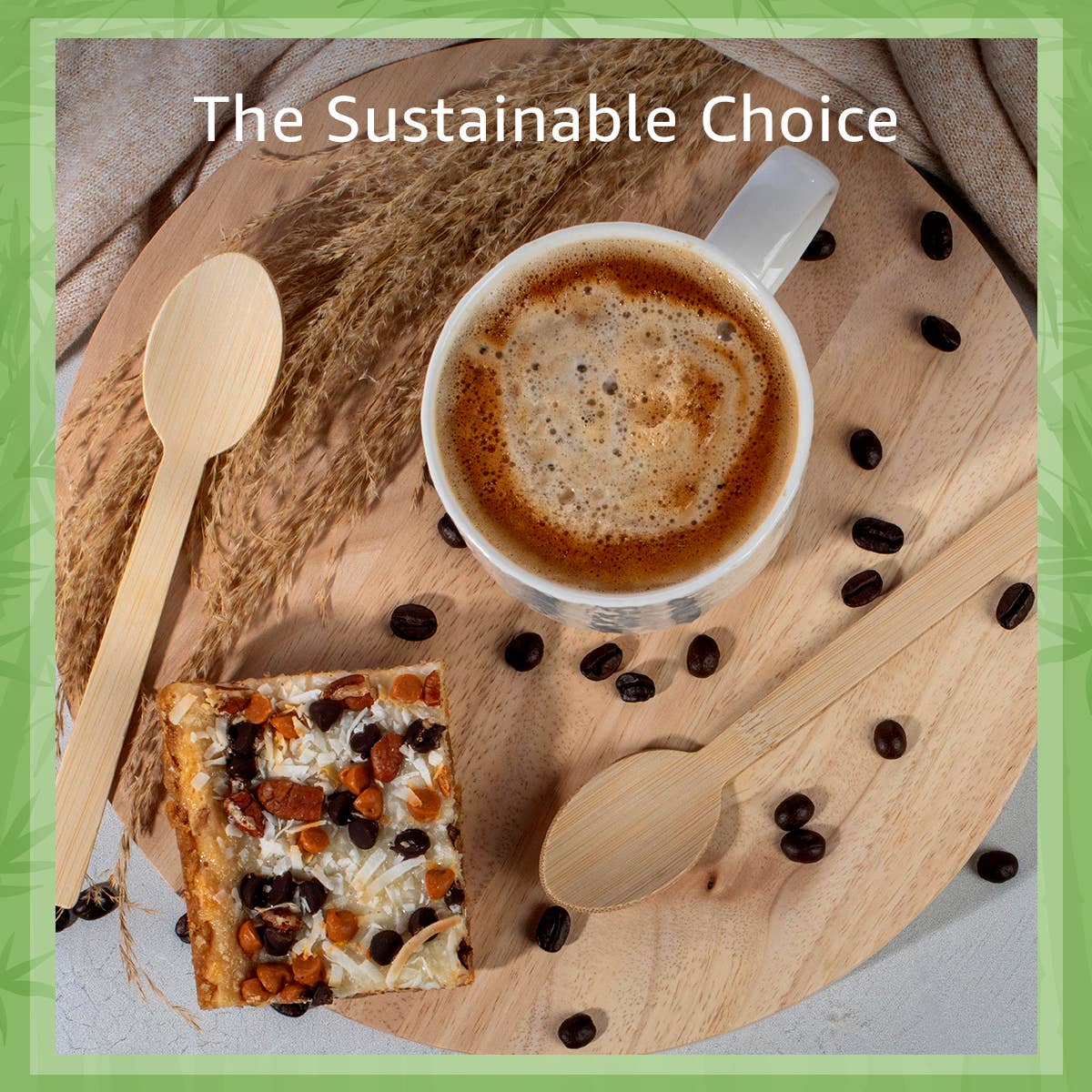 Ibambo - Wholesale Assorted Cutlery Set - Ibambo Bamboo Disposable Spoons Set - 100 Pack 6