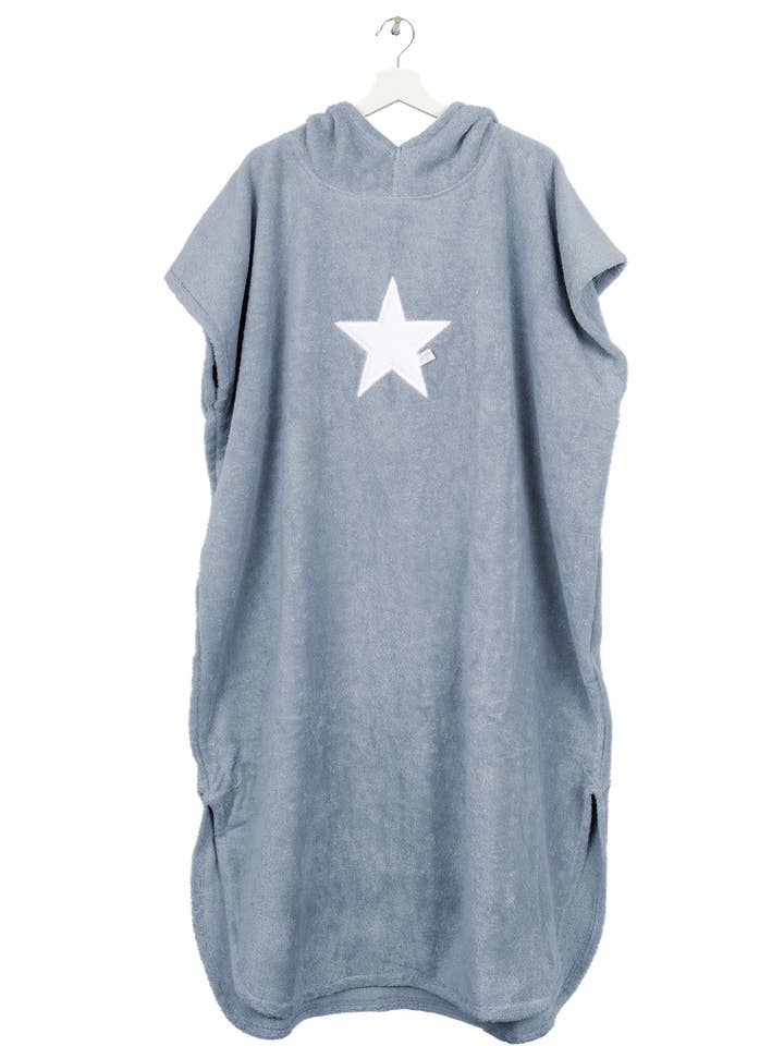 Beach Poncho - Ashley Blue - Star for wholesale by BYRH BAGS