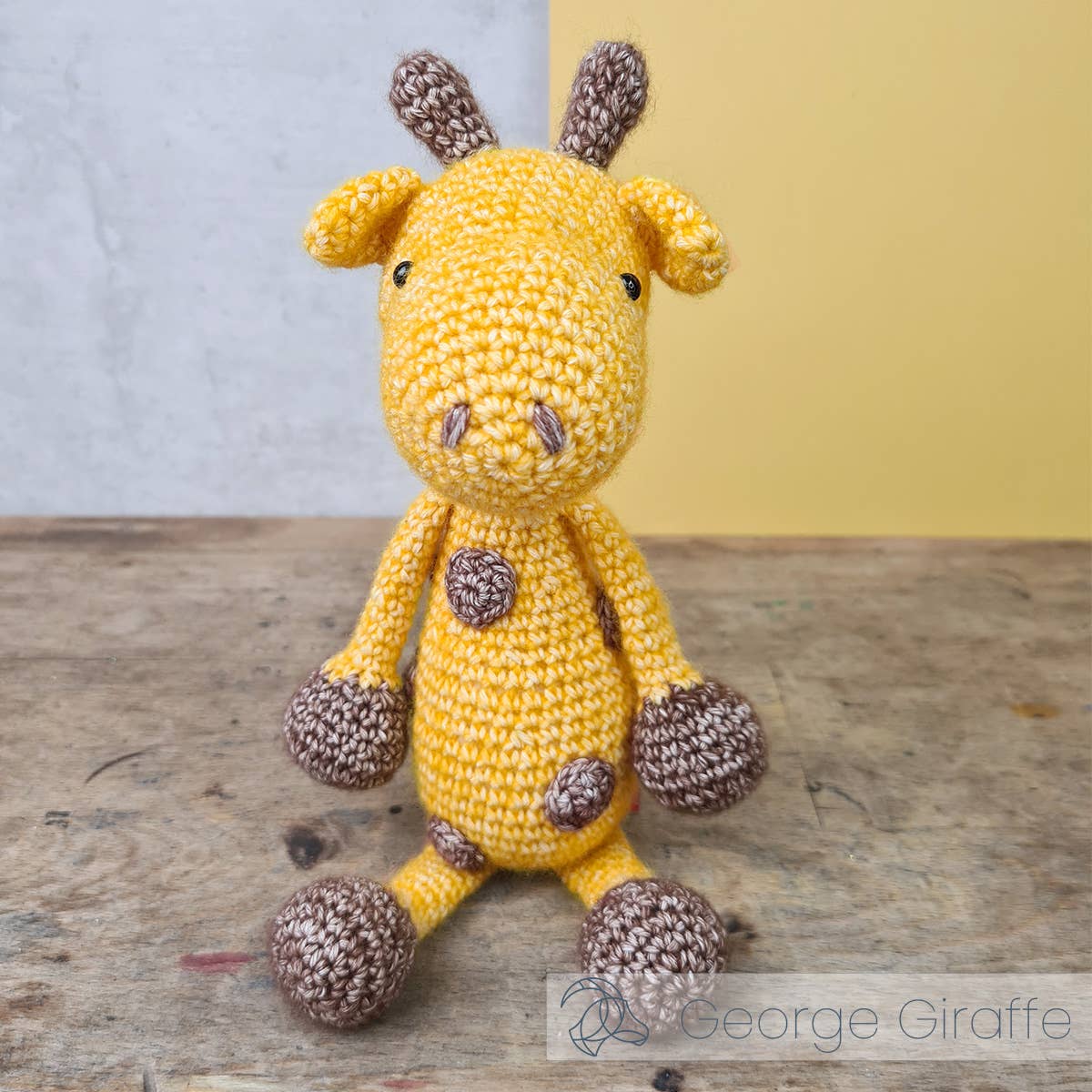 Hardicraft - Wholesale Knitting/Crochet Supplies - DIY Crochet Kit - George Giraffe3