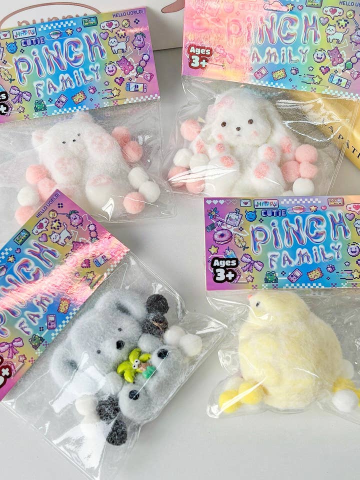 Pinch Family: Animals Taba Super Squishy Fidget Toys (1pc) Multiple Styles and other Purchase Wholesale pinch. Free Returns & Net 60 Terms on Faire trending on Faire.