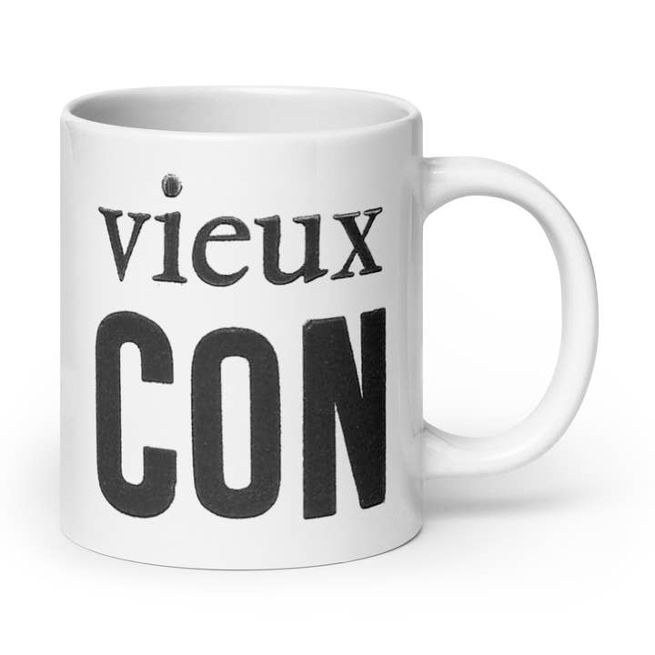 Old Grump Mug for wholesale by La fabrique de MOTS MAGIQUES