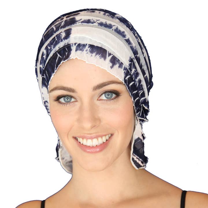 Scarves - Chemo Beanies® - Rebecca and other Purchase Wholesale nylon thread. Free Returns & Net 60 Terms on Faire trending on Faire.