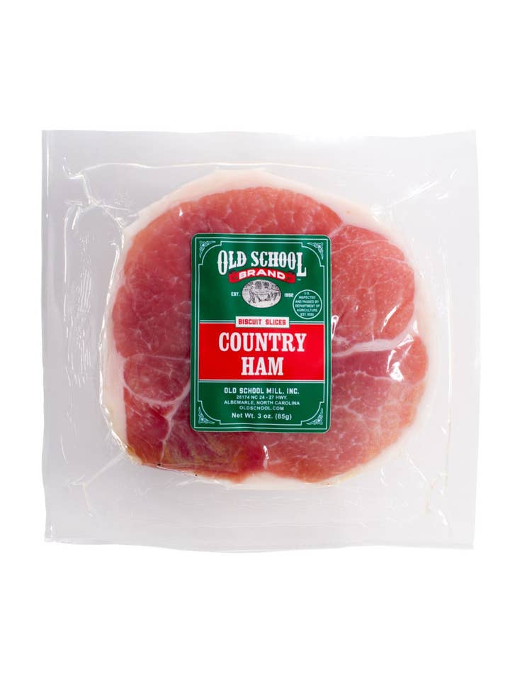 Biscuit Cut Country Ham, 3oz for wholesale by Old School Brand™