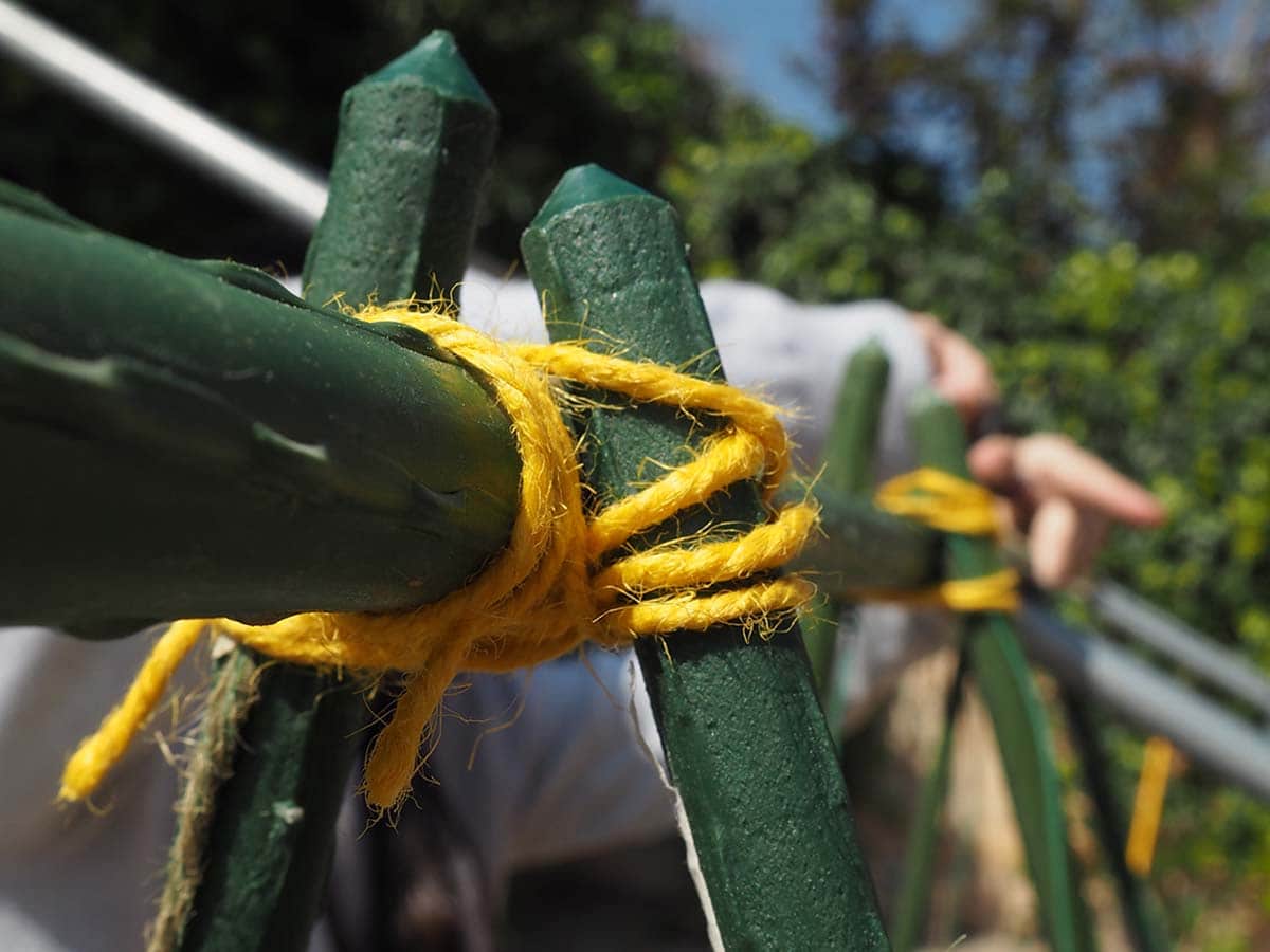 JARDIN Y NATURA OUTDOOR & GARDEN PRODUCTS SL – Engroshandel Haveværktøj – Gul jute reb 50 meter - YUTIE GUL2